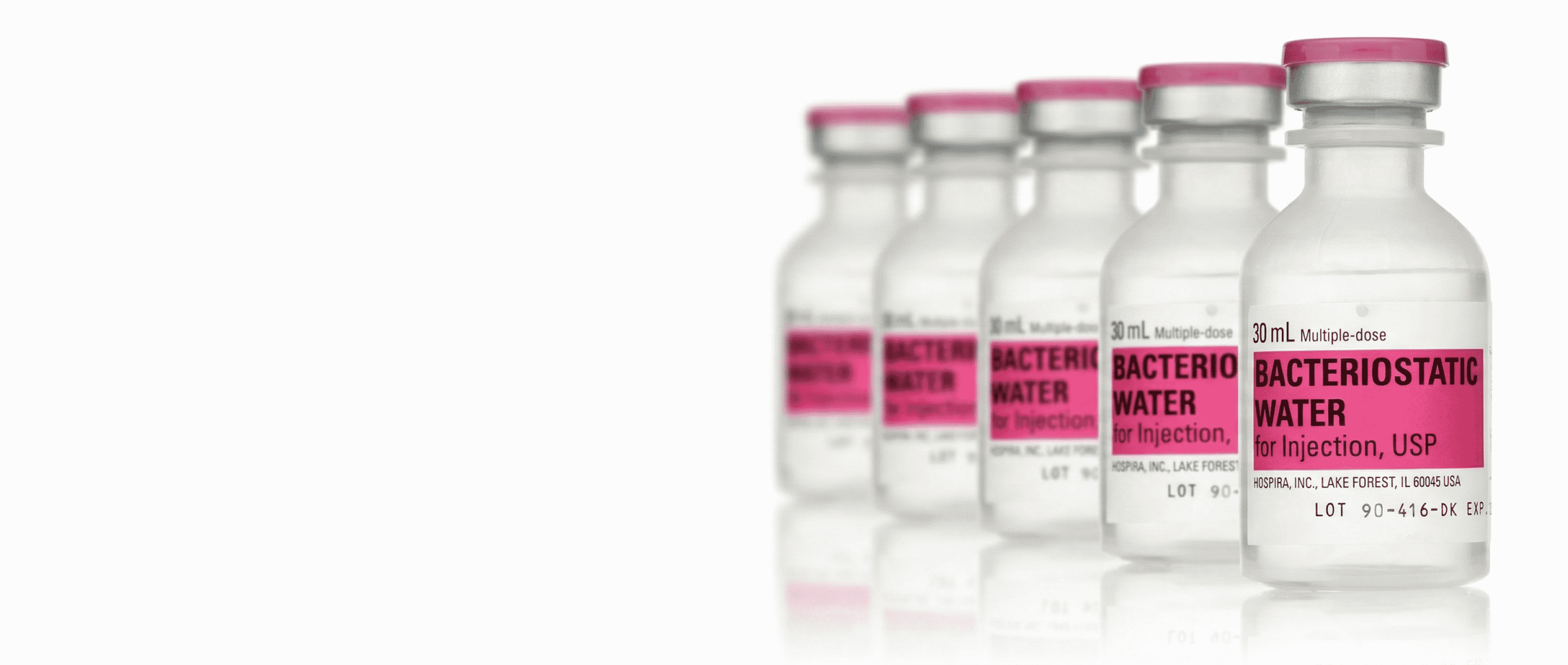 Hospira bac water